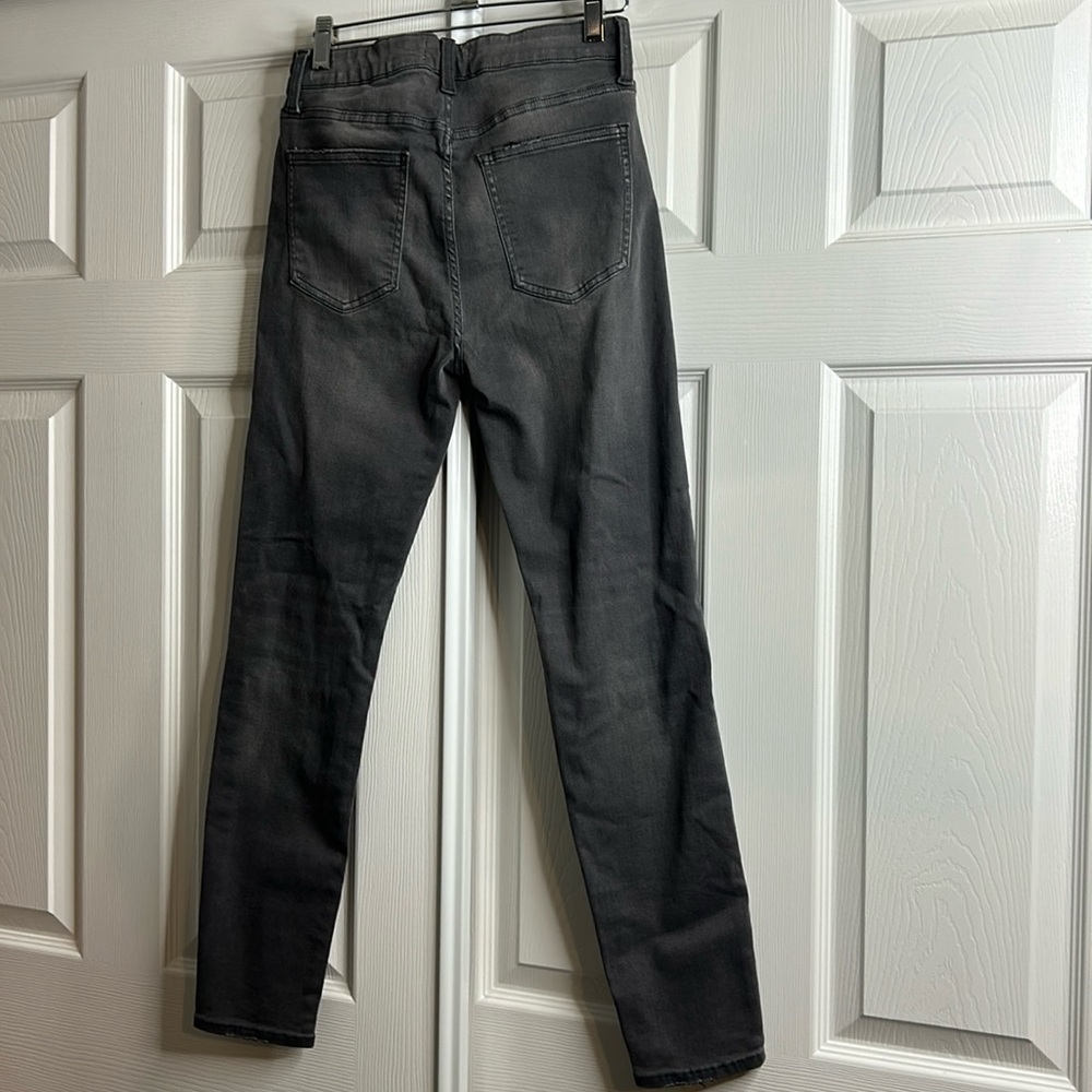 Pistola Skinny Light Distressed Gray Jean 28 New With Tags - Picture 6 of 9